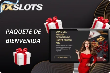 Paquete de Bienvenida de 1xSlots